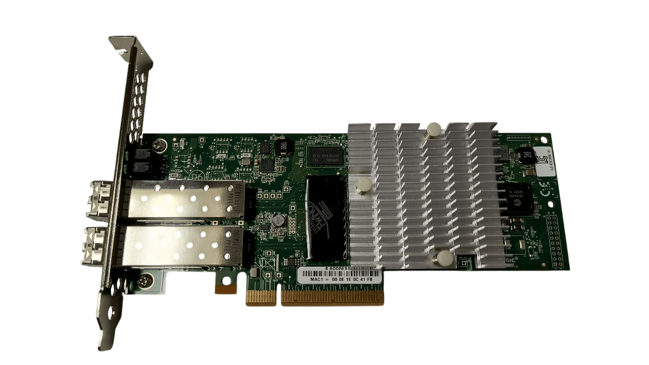 QLogic QLE8242-SR 10Gbps Fibre Channel Network Adapter NE3210406-08 w/ SFPs