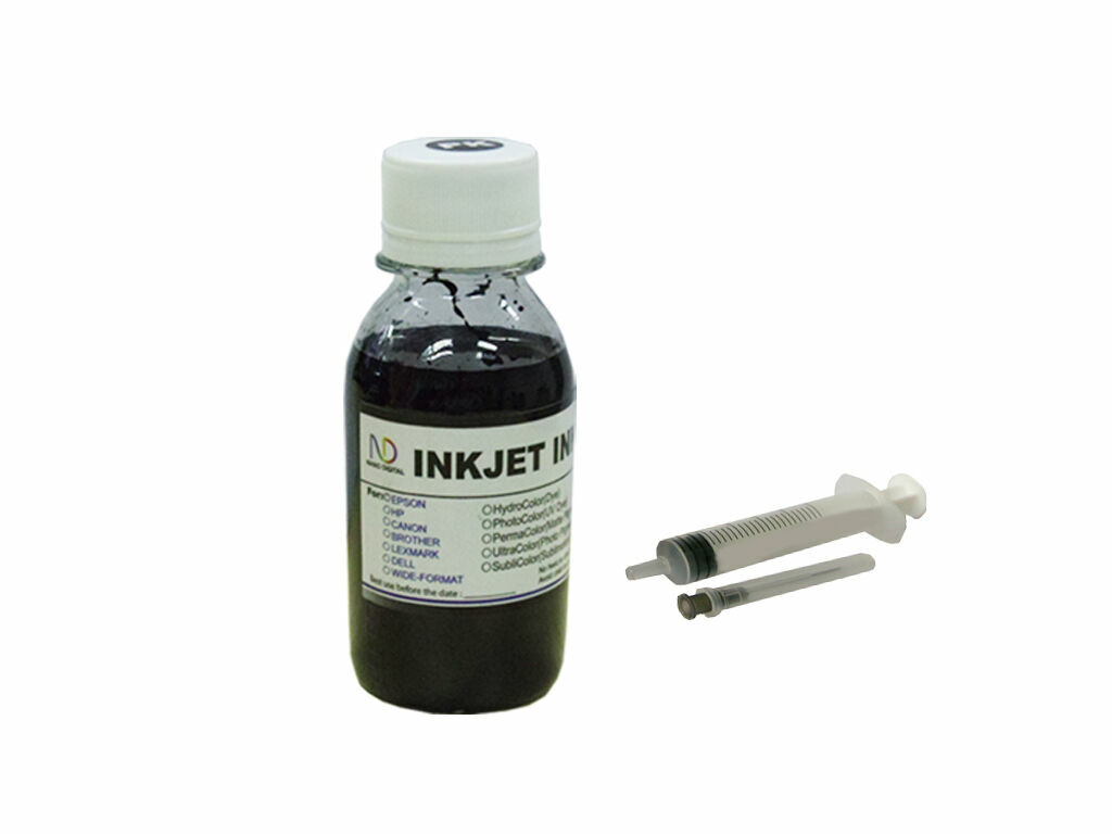 100ml ND® Black Sublimation Heat Transfer Ink for all Piezo Inkjet ink cartridge