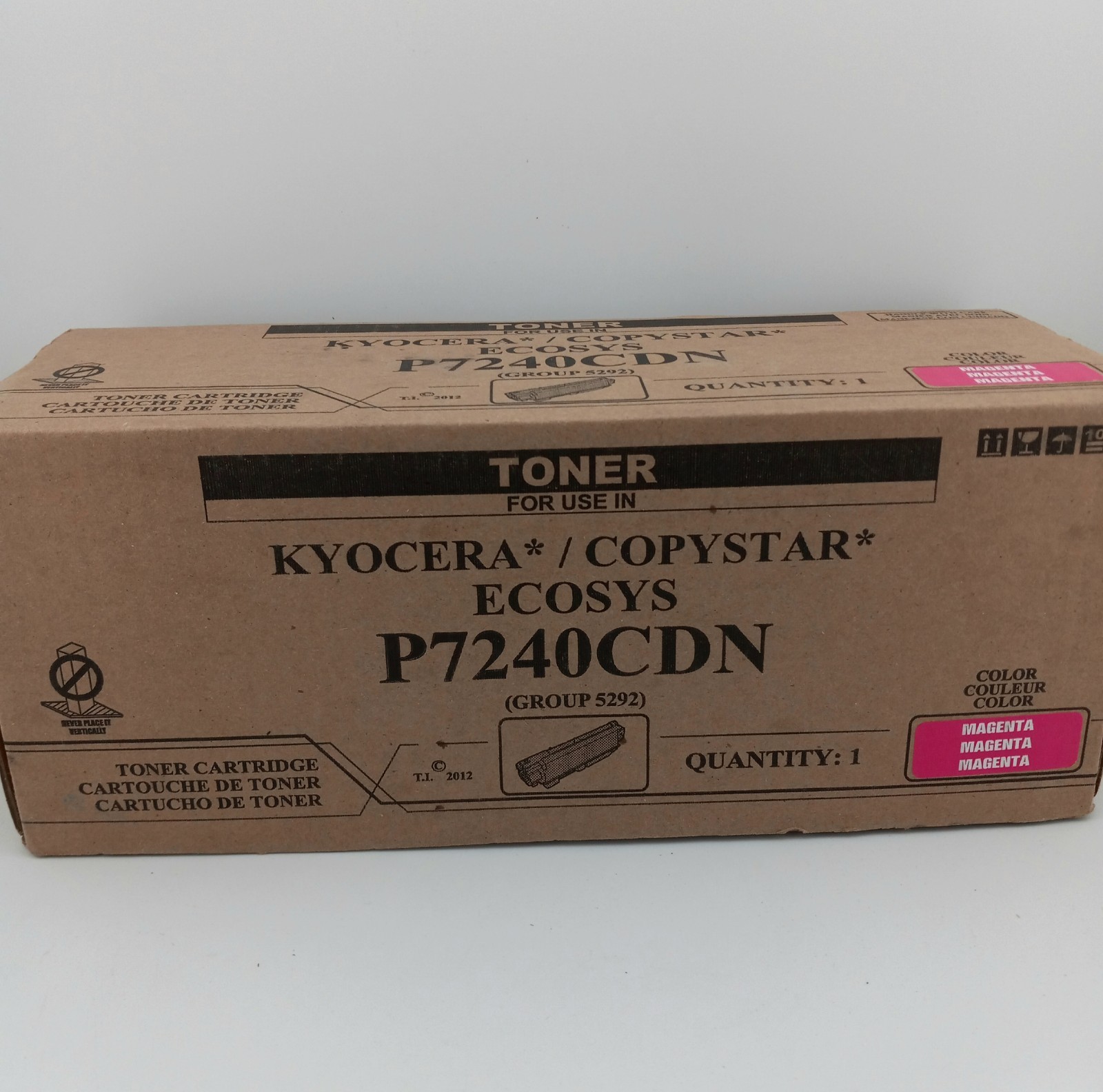 Compatible TK-5292M Magenta Toner for Kyocera ECOSYS P7240cdn 13000 Pages