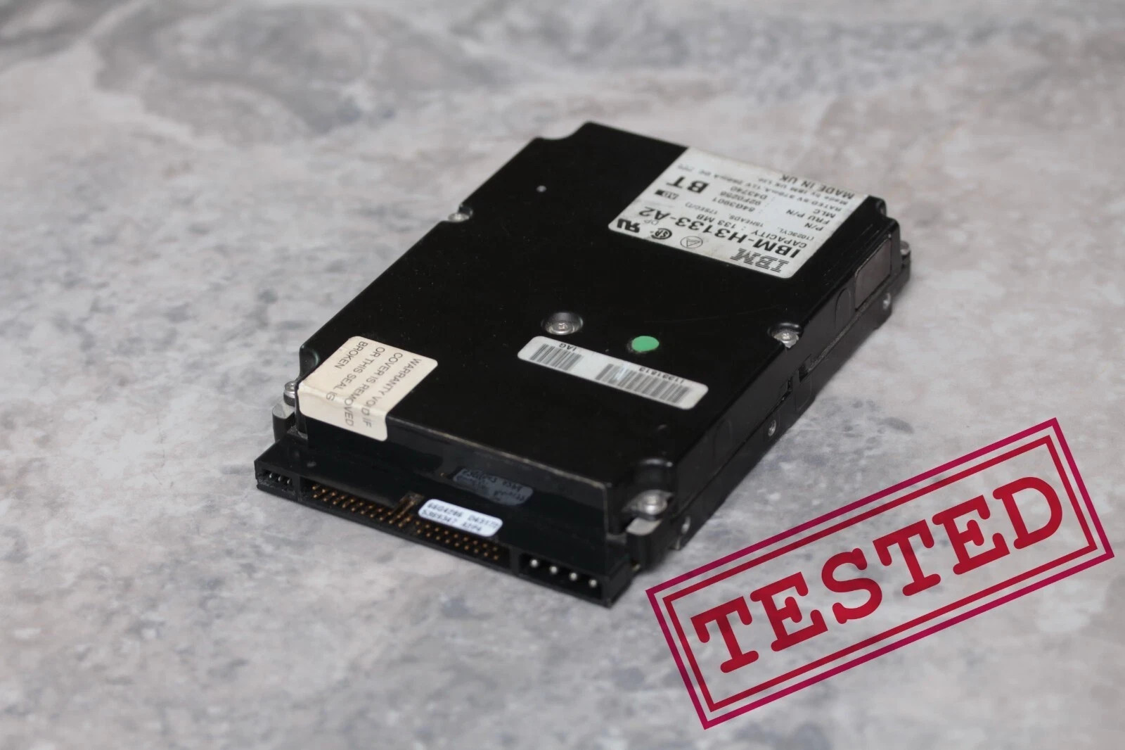 ATA/IDE 133MB IBM H3133-A2 3.5" IDE/AT Hard Drive. 100% Health