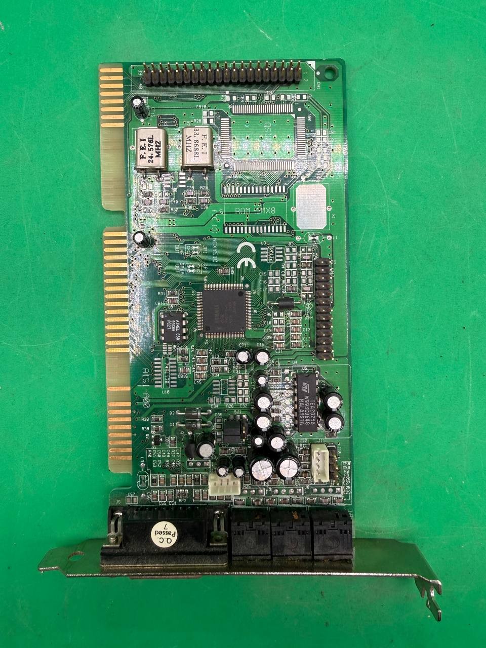 Vintage ISA Sound Card Audio MIDI Game Port PC Expansion Card TC