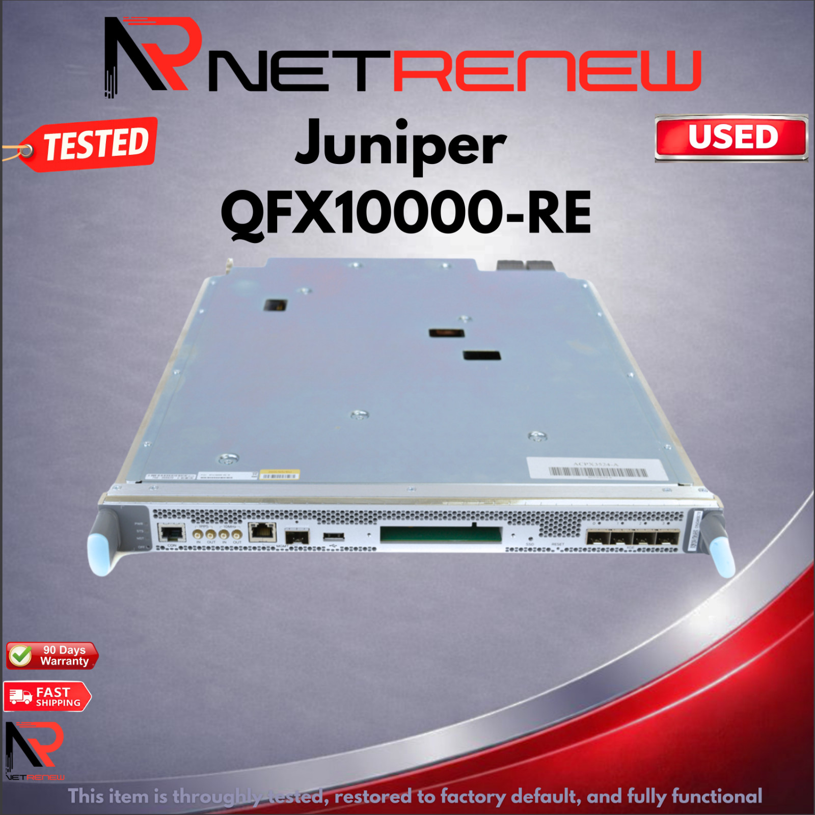 Juniper QFX10000-RE QFX10008 QFX10016 Routing Engine