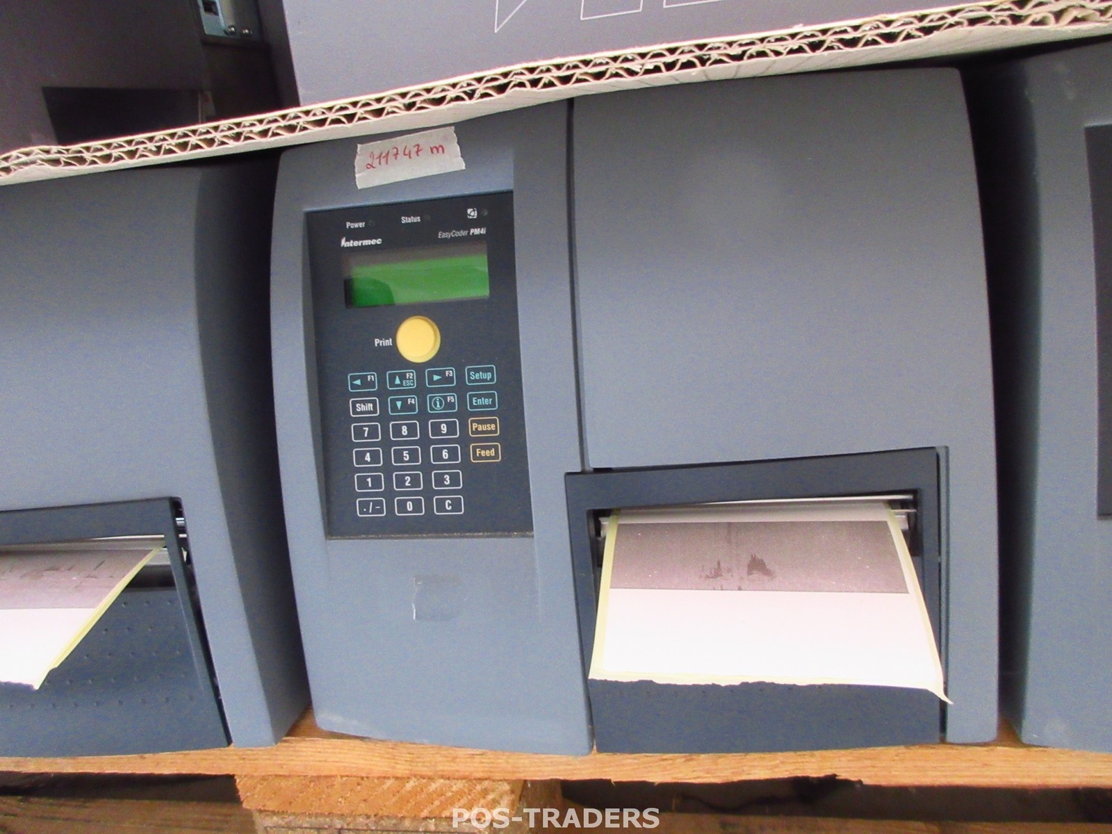 Intermec EasyCoder PM4i PM4B USB + LAN 203dpi Label Label Printer - 211747M