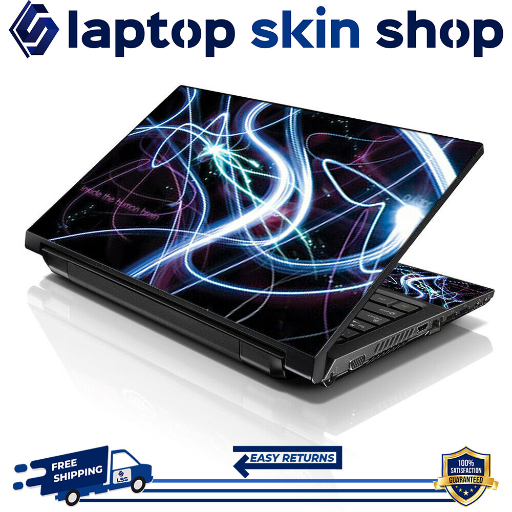 Laptop Skin Sticker Notebook Decal Brain Lightning for Dell Apple Asus 13"-16"
