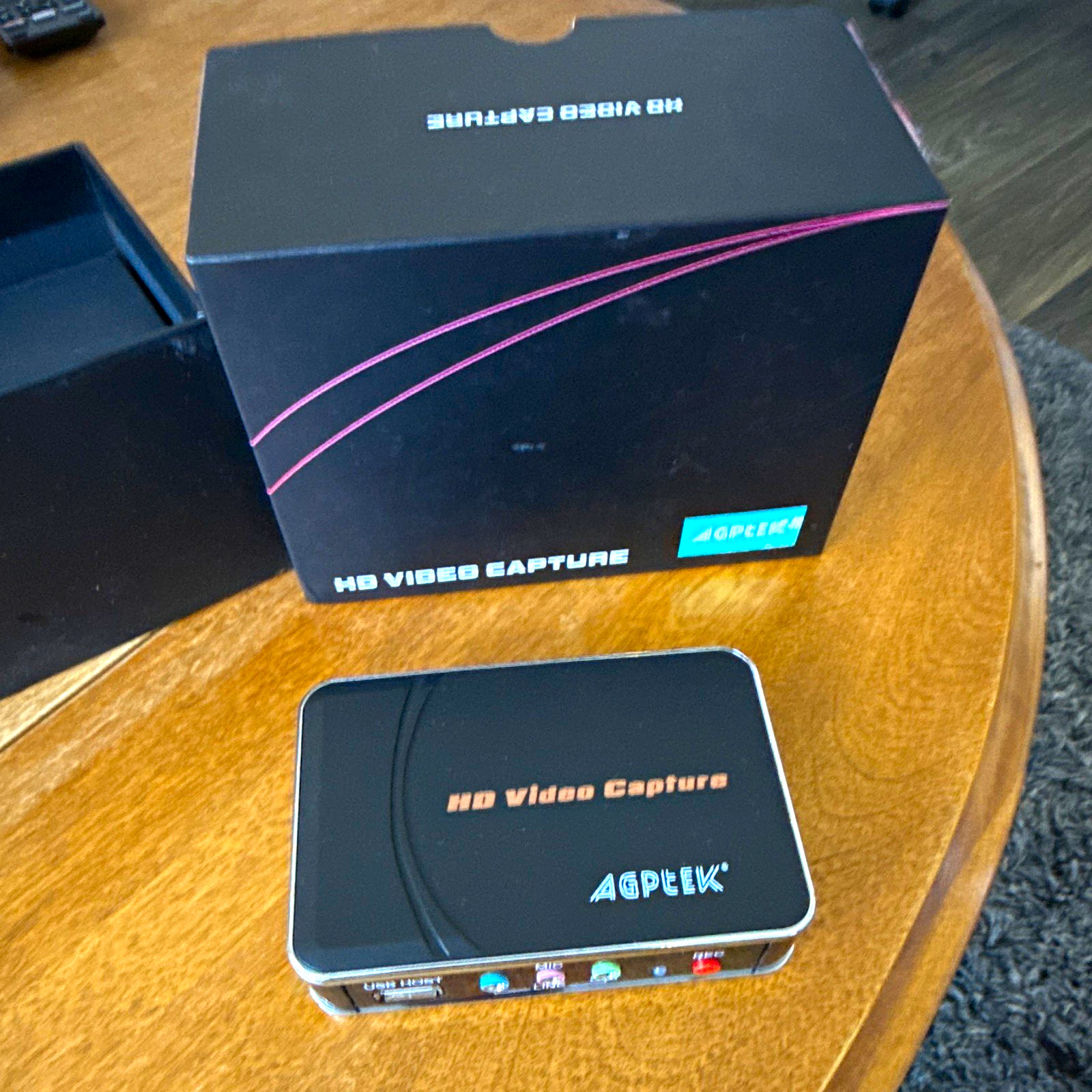 AGPtek HD Video Capture Device External Form Factor Video Capture Model