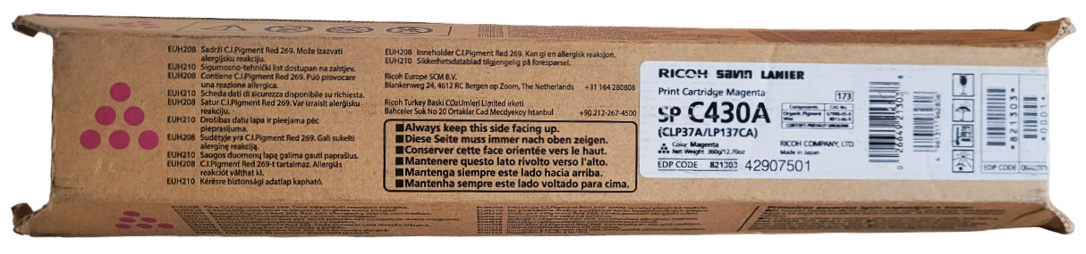 Ricoh Savin Lanier SP C430A Print Cartridge
