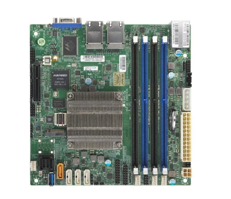Supermicro A2SDI-4C-HLN4F-B Intel Atom C3558/ DDR4/ SATA3&USB3.0/ M.2/ V&4GbE/
