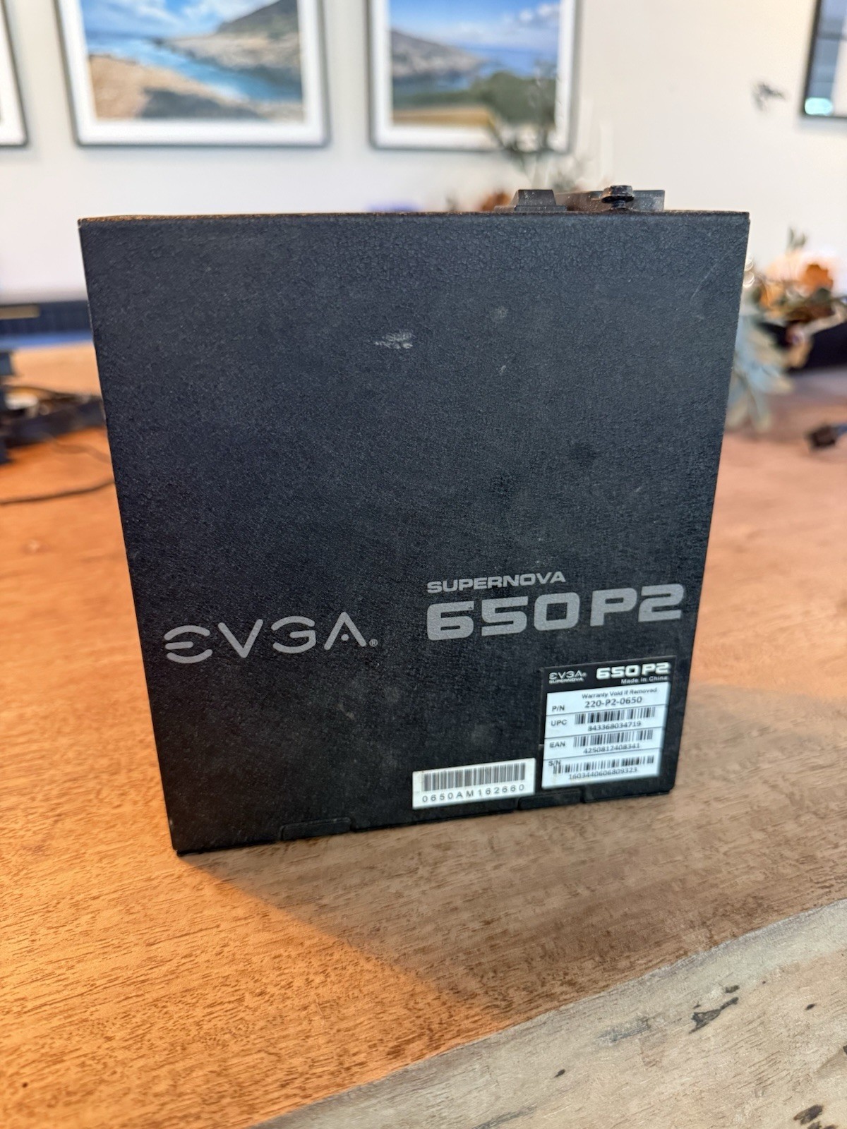 EVGA SuperNOVA 650 P2 650W 80+ Platinum Fully Modular PSU + Complete Cables