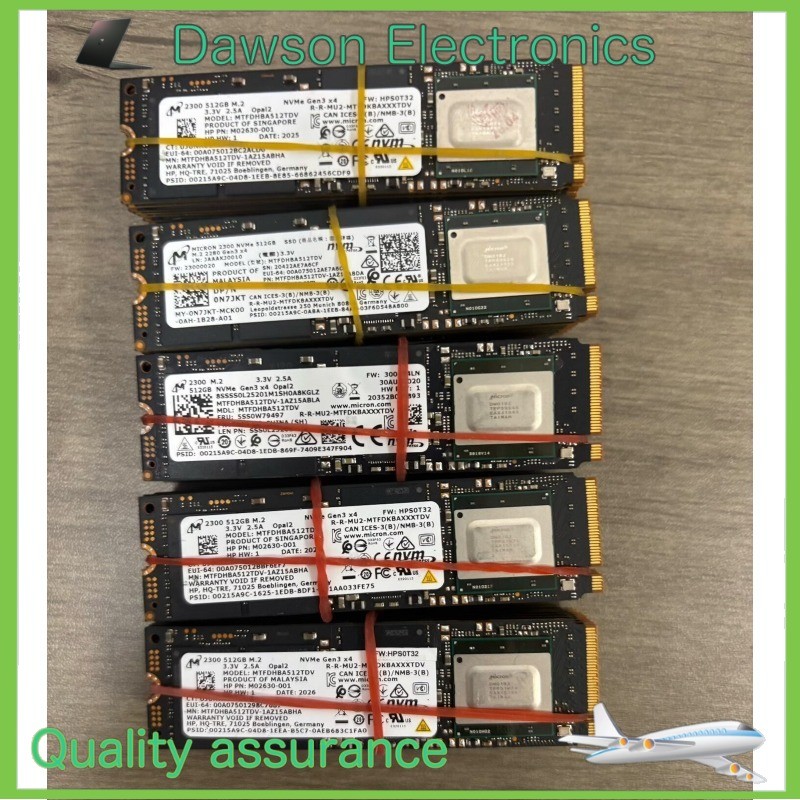 Used Micron 3200 512GB M.2 NVMe SSD Tested, Wiped - MTFDHBA512TDV  Fast Shipping