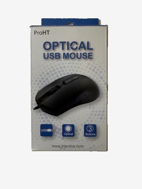 Proht Optical usb mouse wired 3 buttons