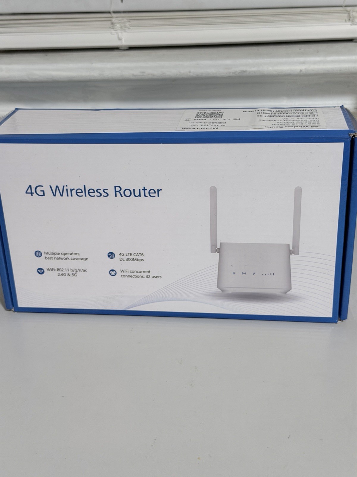 TR200 Wireless Mobile WiFi Hotspot Router, 300Mbps High-Speed Internet Access