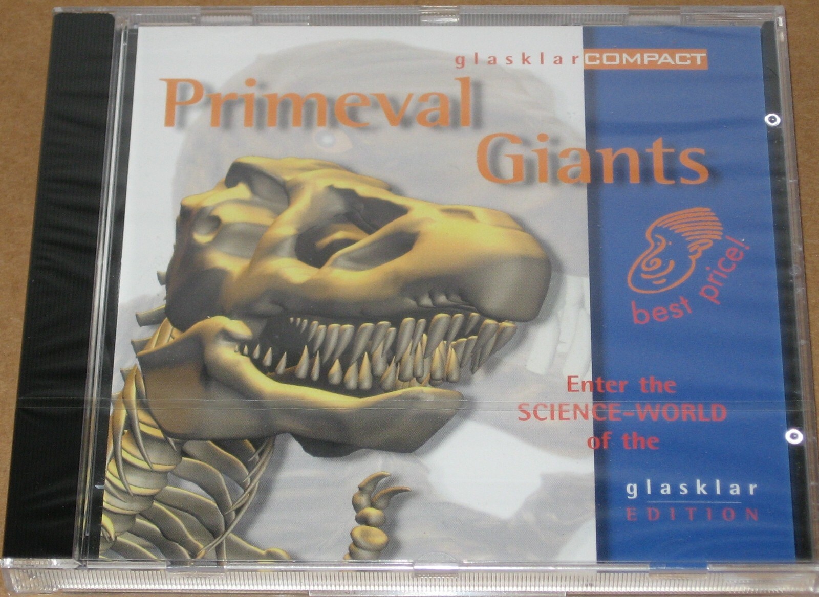 Glasklar Interactive Knowledge PRIMEVAL GIANTS New PC CD-ROM  Dinosaur