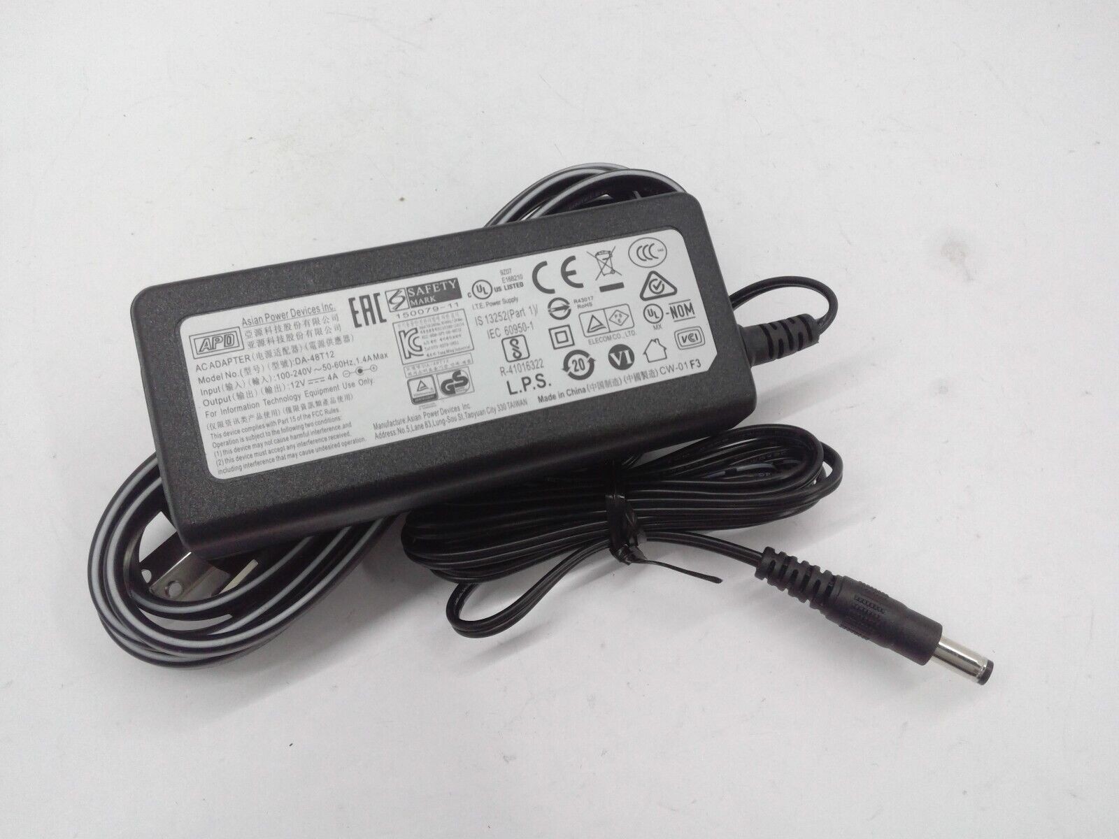 Original ADP 12V 4A DA-48T12 FOR Intel NUC CK2 Mini PC 48W 5.5*2.5mm AC Adapter