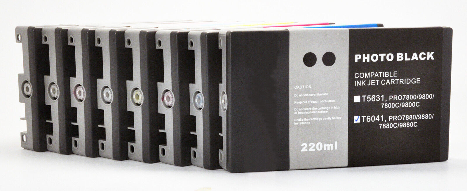 UltraChrome K3 Pigment Compatible for Epson Stylus 7880/9880 Ink Cartridge 8X220
