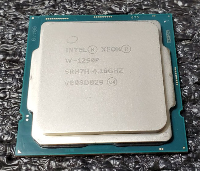 Intel Xeon W-1250P 4.10GHz 6-Core Workstation Processor LGA1200 SRH7H