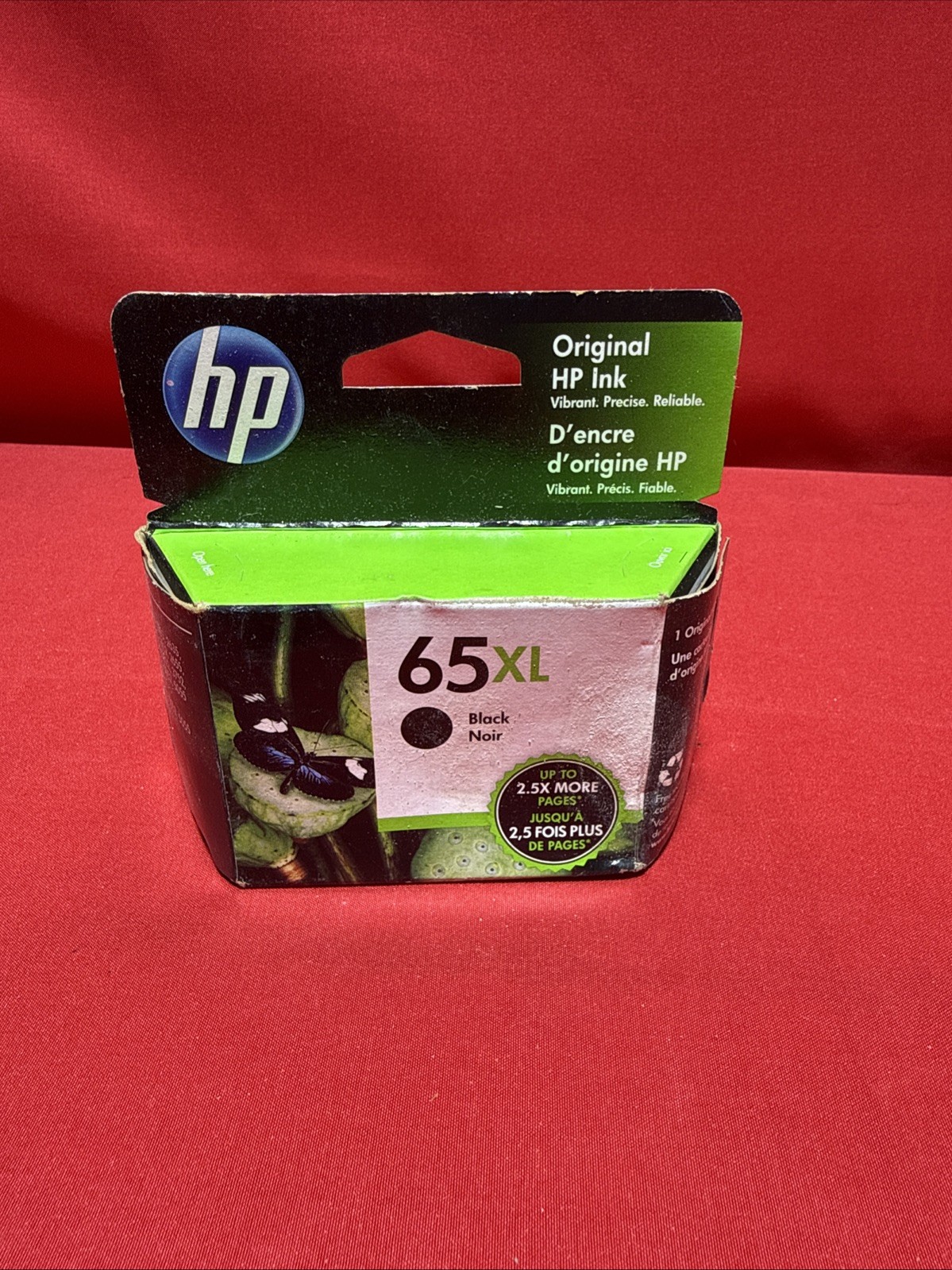 Hp 65 XL Black Ink New In Box