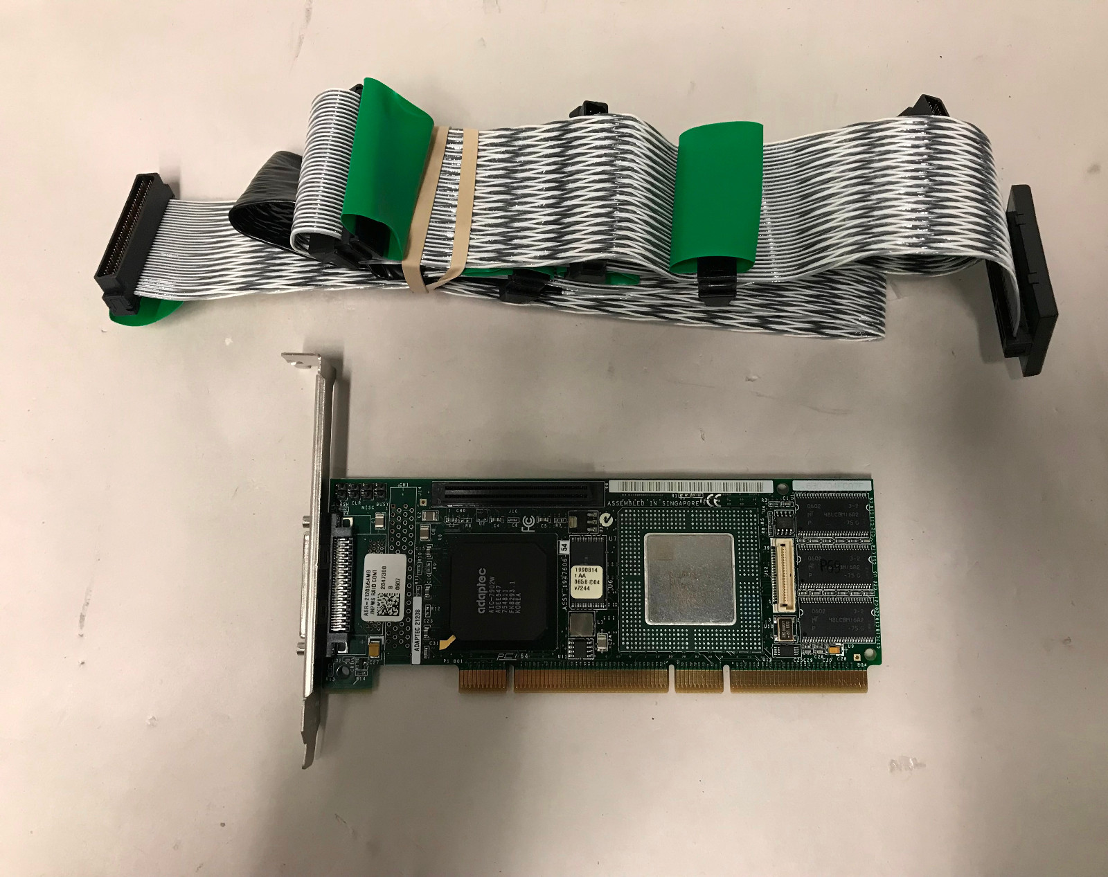 HP  410977-001 workstation Server U320 Raid Controller Adater Board w/ cable