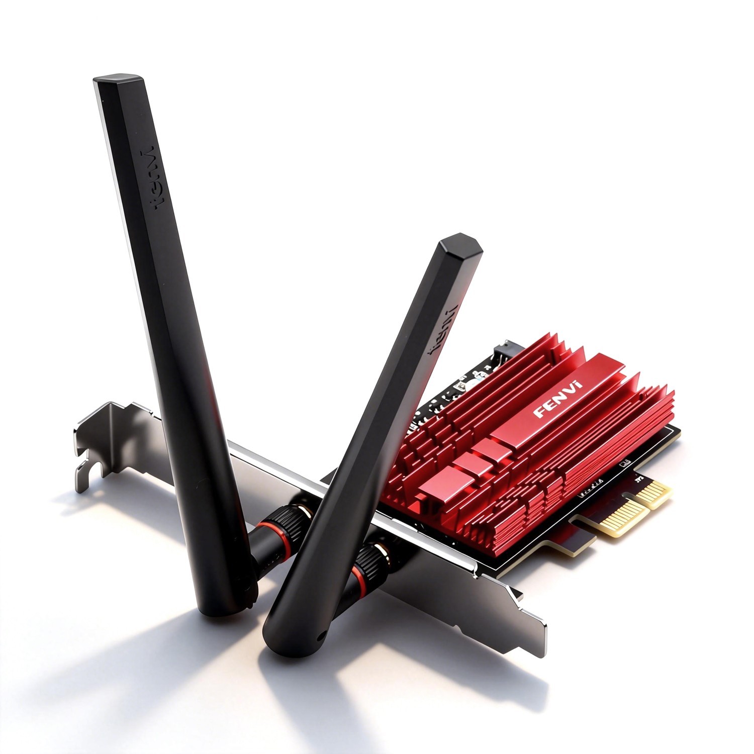 WiFi 6E Card with Intel AX210 Chipset 6GHz PCIe Network Adapter for Desktop
