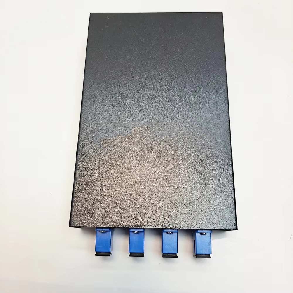 Fiber Optic Terminal box Thickened 4-Port SC LC Cable Splicing Fiber Optic Box