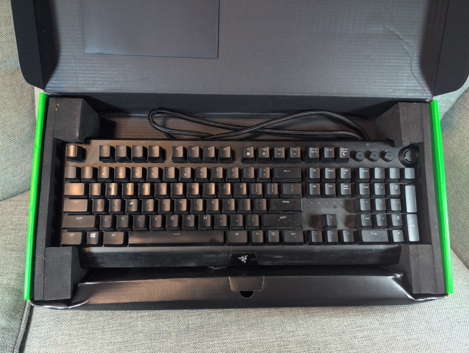 Razer BlackWidow Elite RZ03-02622100-R3U1 Wired Gaming Keyboard Black