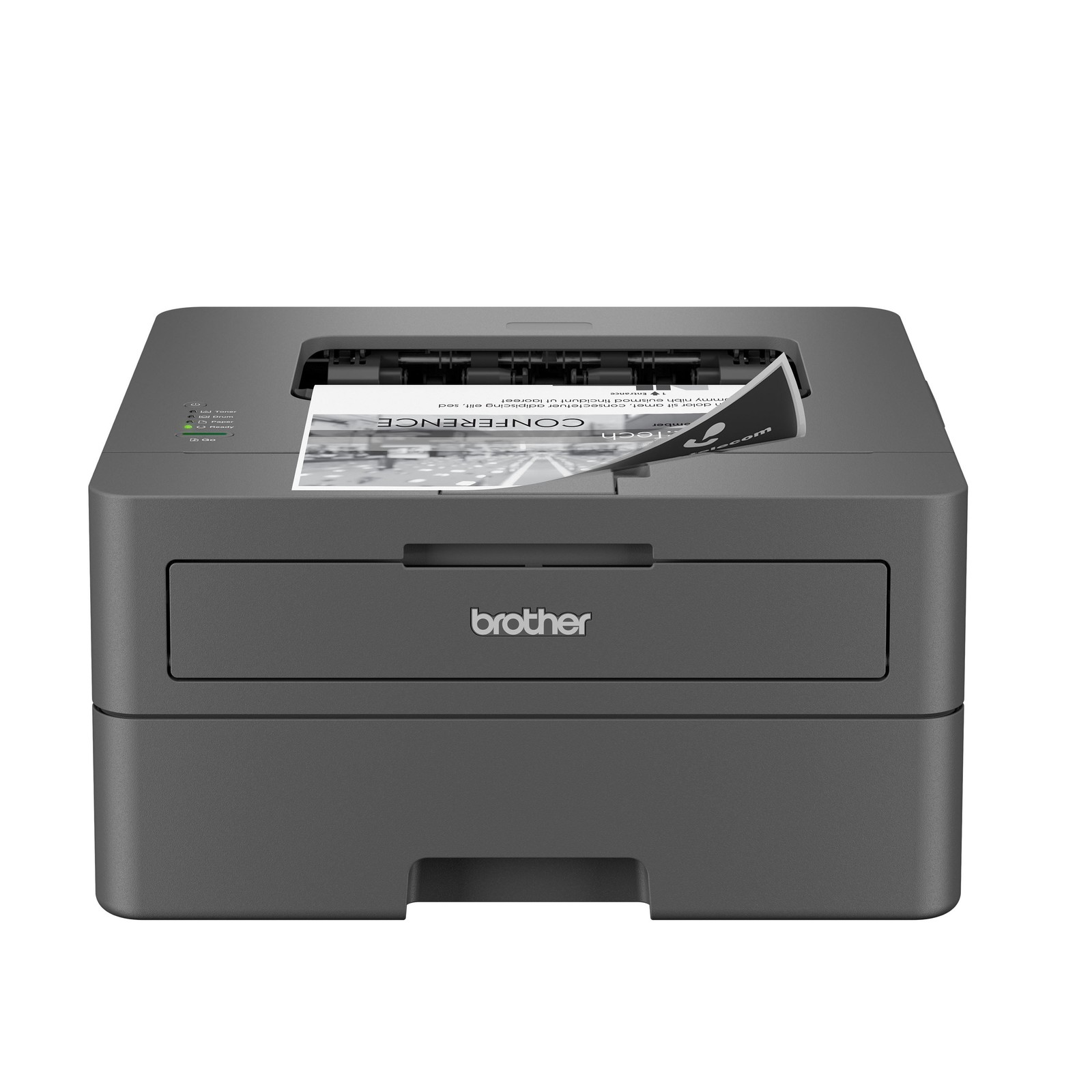 Brother HL-L2400D Monochrome Laser Printer, Automatic Duplex, USB Connection,