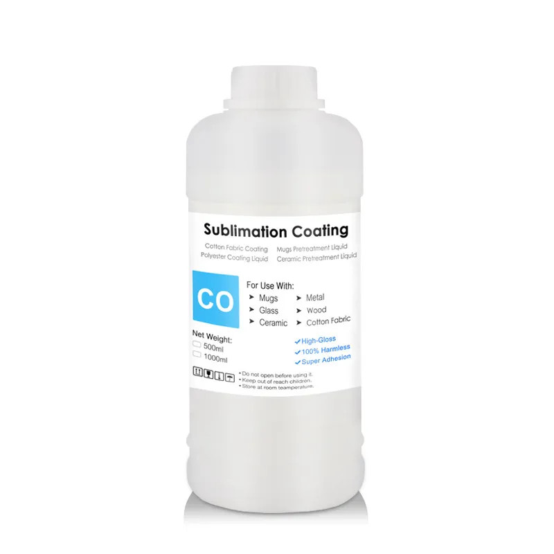 1000ML Sublimation Coating For Cotton Fabric Coating Mugs Glass Ceramic