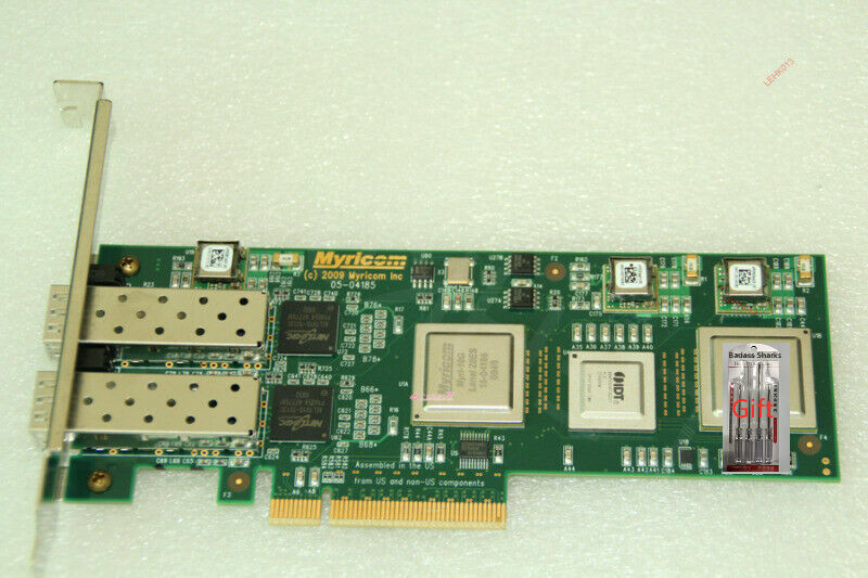 10G-PCIE2-8B2-2S via DHL or Fedex fast shipping
