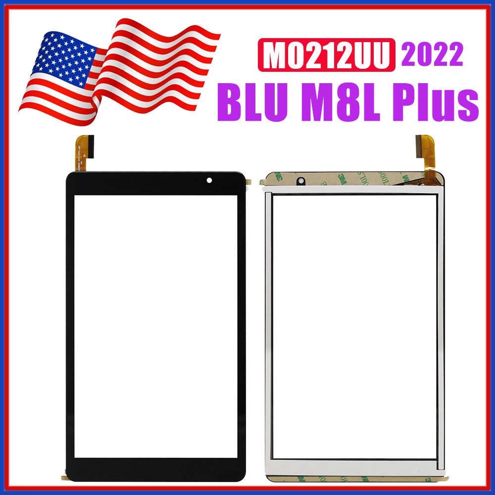 NEW 8" Touch Screen Digitizer Glass Replacement For BLU M8L 2021 2022 / M8L Plus