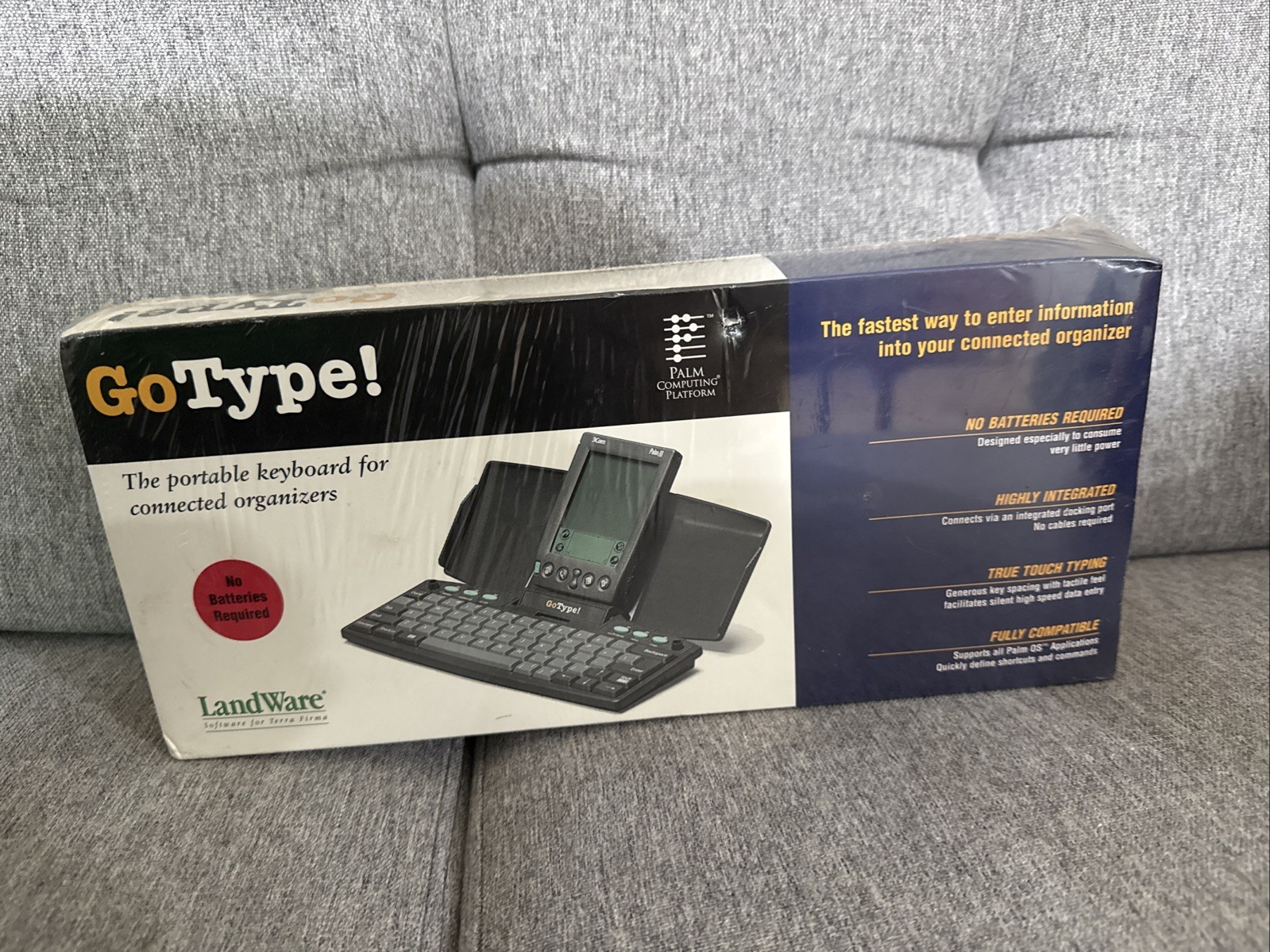LandWare GoType Pro Portable Keyboard 2500 for Palm III or VII Series Organize
