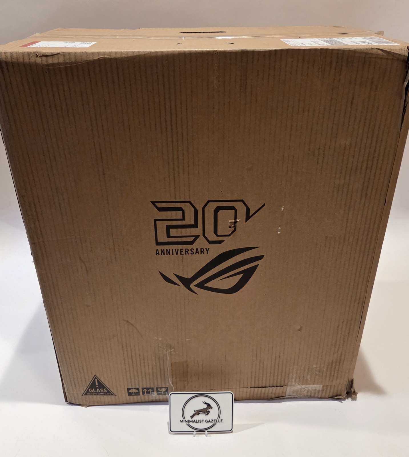 NEW ASUS - ROG GR20 Open-Frame EATX Mid Tower PC Case - 20th Edition