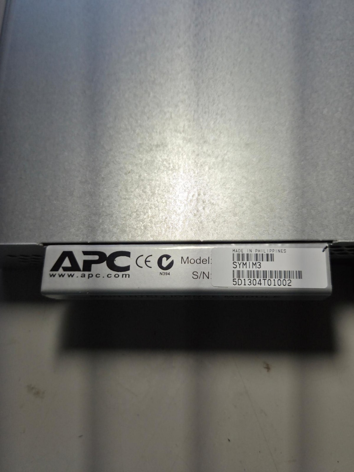 APC Symmetra RM Main Intelligence Module SYMIM3 - Used Working