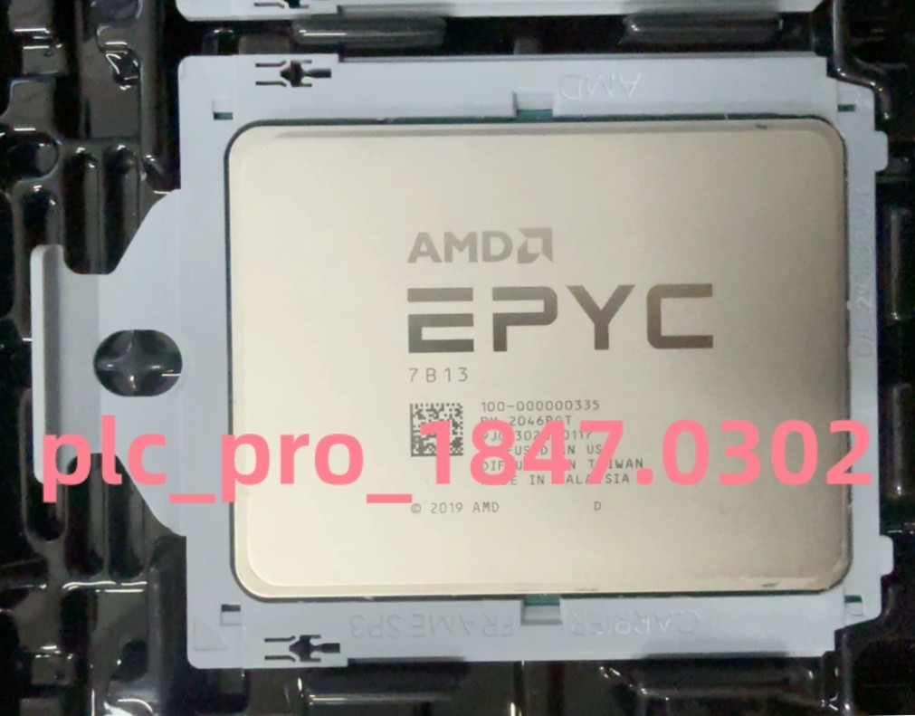 Used AMD EPYC 7B13 64Core 128Thread 2.25GHz 256M Socket SP3 240W Server CPU