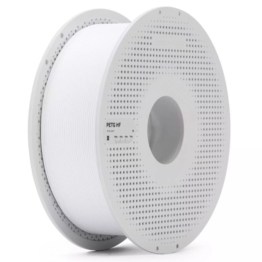 New, Bambu Lab - 1.75mm PETG HF Filament - White