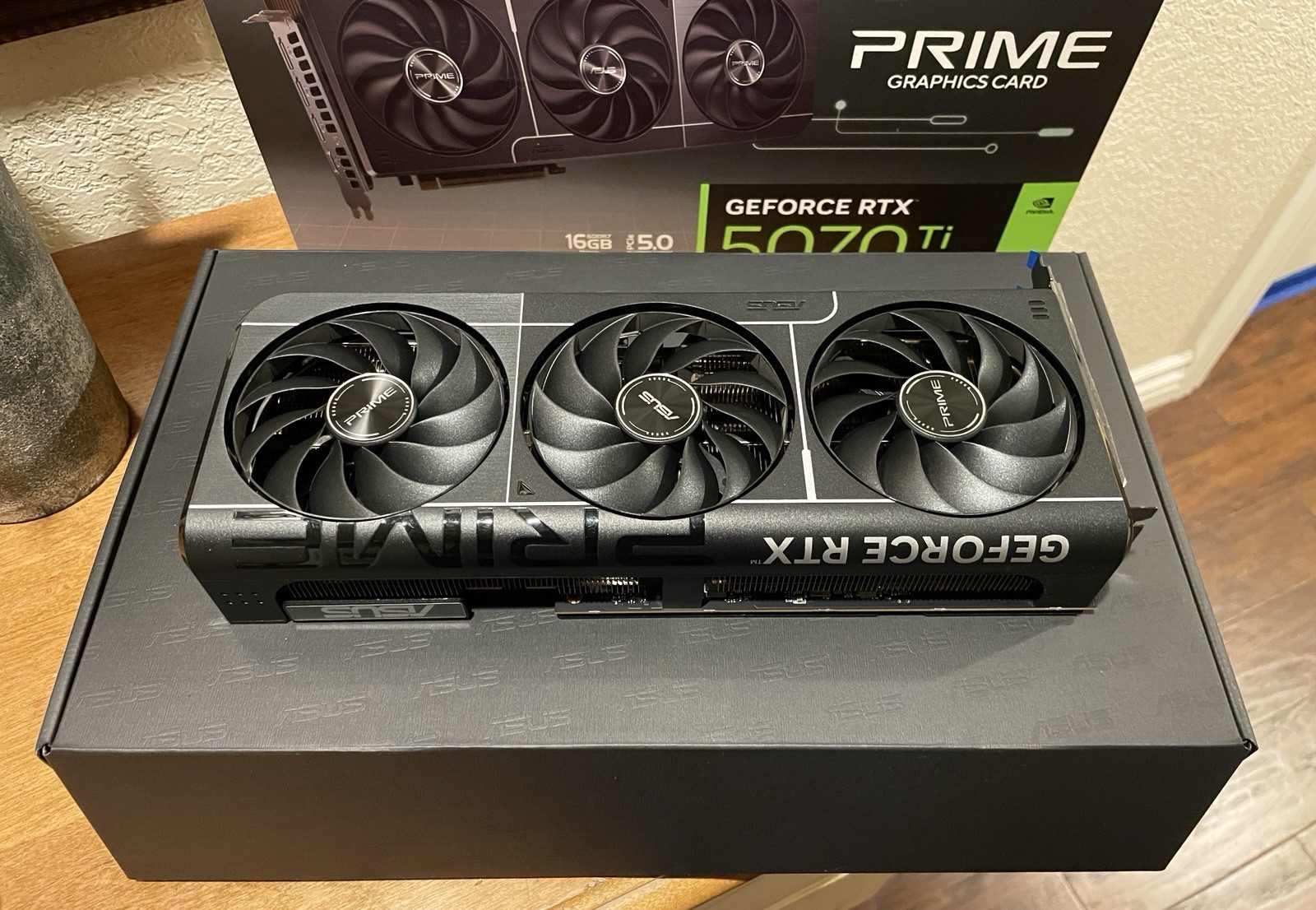 ASUS PRIME GeForce RTX 5070 TI 16GB GDDR7 Graphics Card
