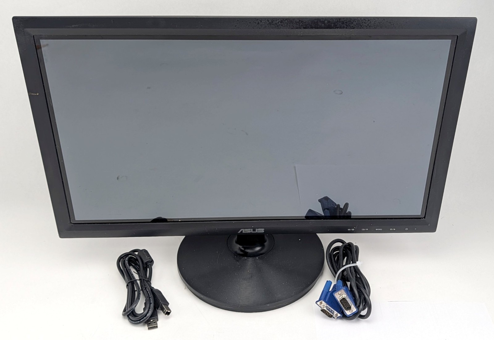 Asus 19.5" Black LED VT207N Touchscreen Monitor 1600 x 900 USB DVI VGA w/ Cables