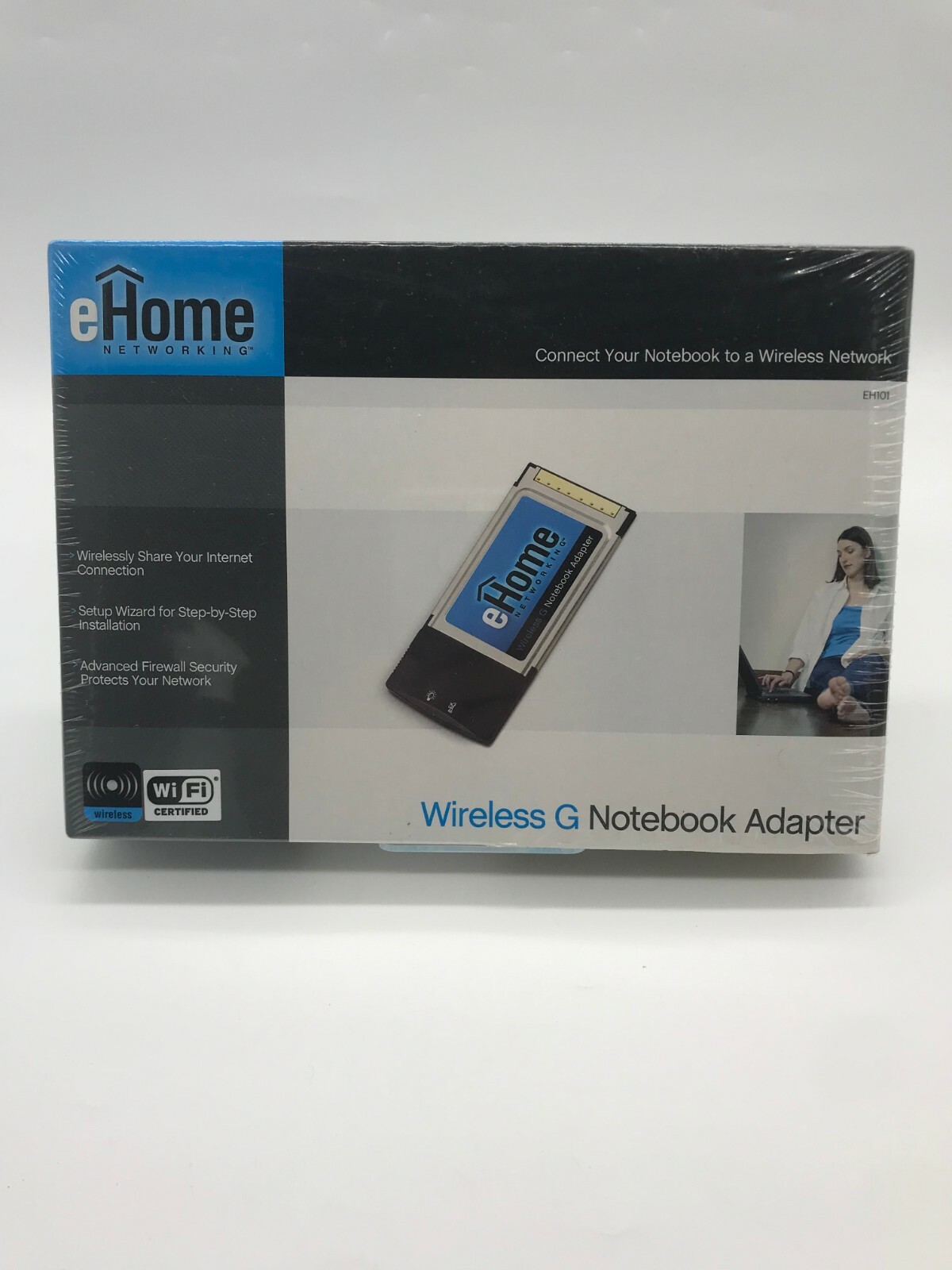 eHome Networking -Wireless G PCMCIA CardBus Notebook Adapter EH101   
