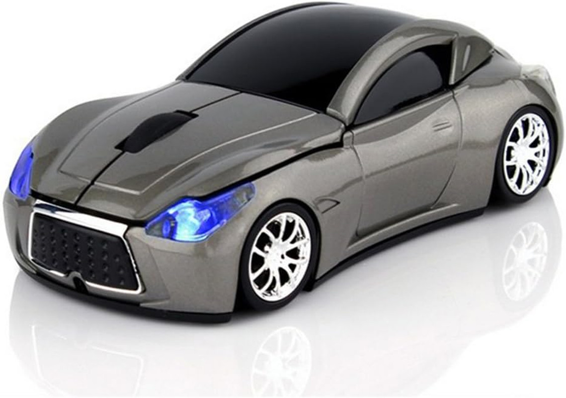 USB Wireless Mouse Sports Car Mouse Ergonomic Computer Cordless