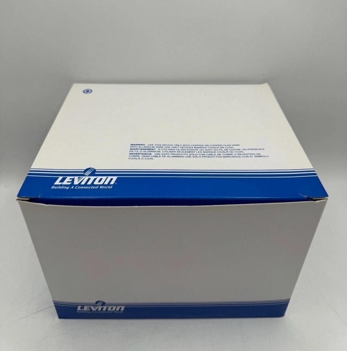 25 PACK - Leviton 2-Gang Flush Mount 2.465-Inch Diameter, Device Wallplate