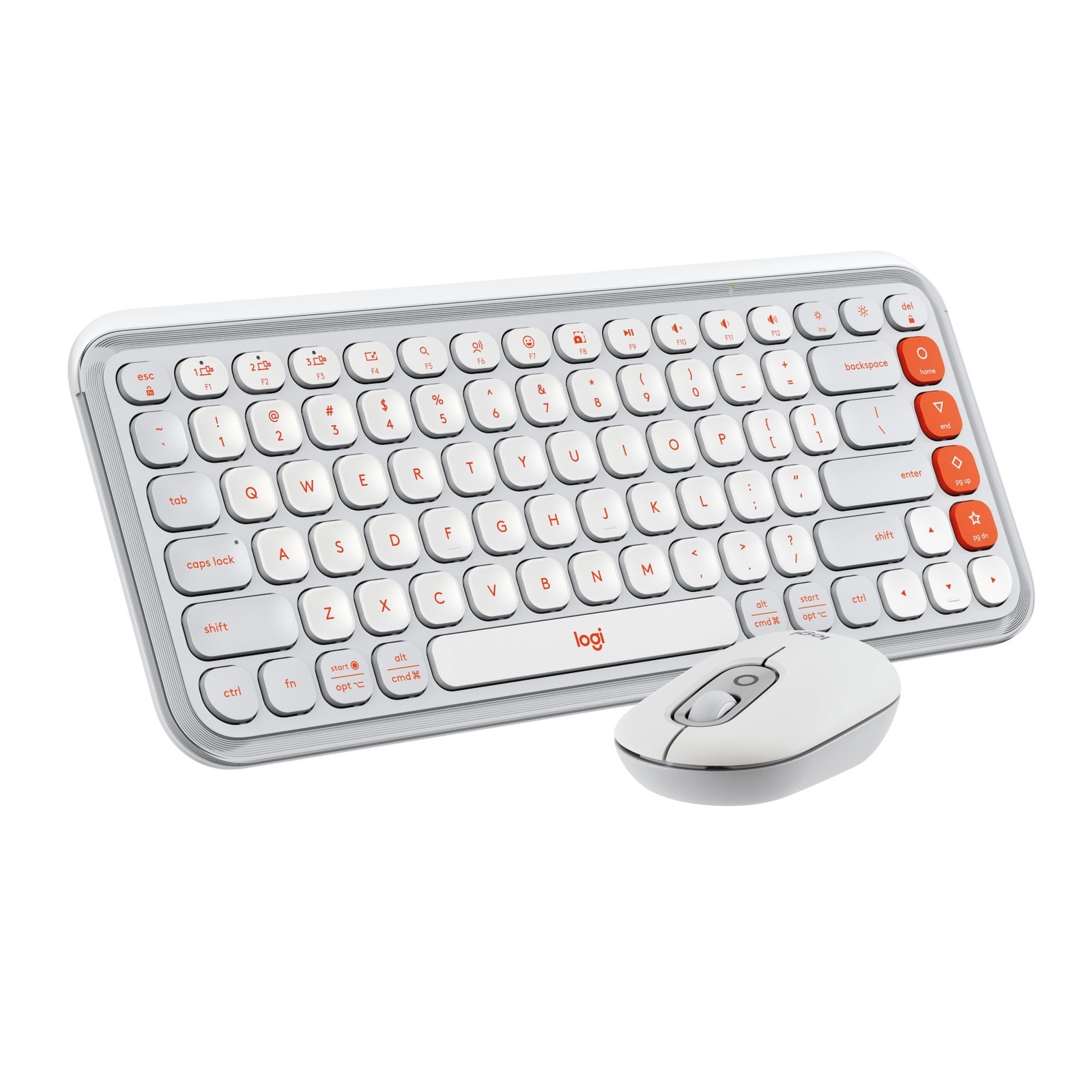 Logitech POP Icon Combo Compact TKL Bluetooth Wireless Keyboard and Mouse Bundle