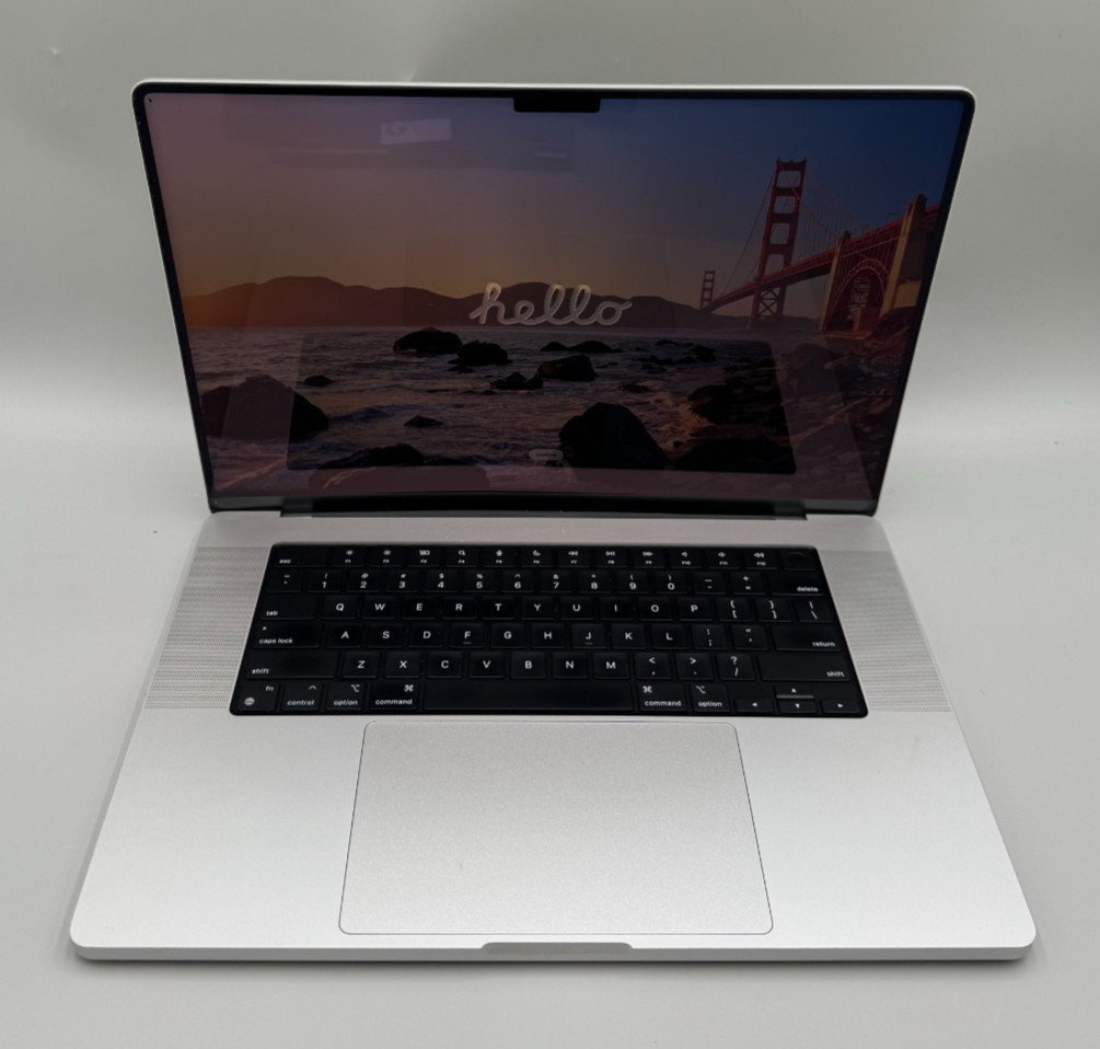APPLE MACBOOK PRO A2485 16" 2021 Apple M1 MAX 3.2GHz 1TB SSD 32GB DDR5 Silver B-