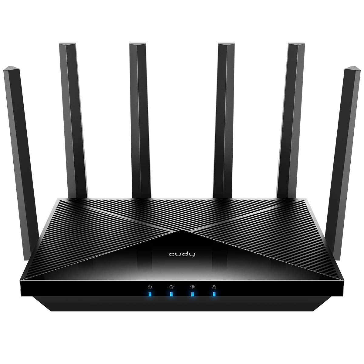 Cudy BE6500 WiFi 7 Router Dual Band Gigabit Gaming Router, 6500Mbps, Black