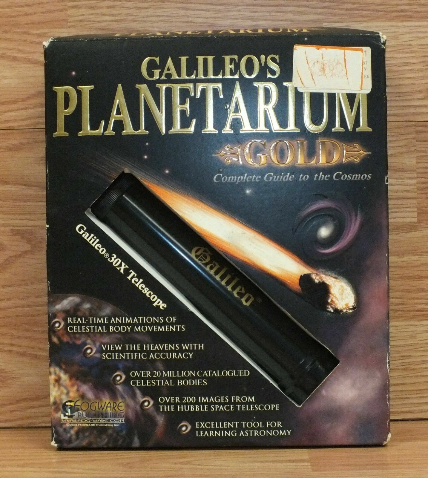 Galileo's Gold Planetarium Cosmos Guide (Windows) 20 Million+ Celestial Bodies