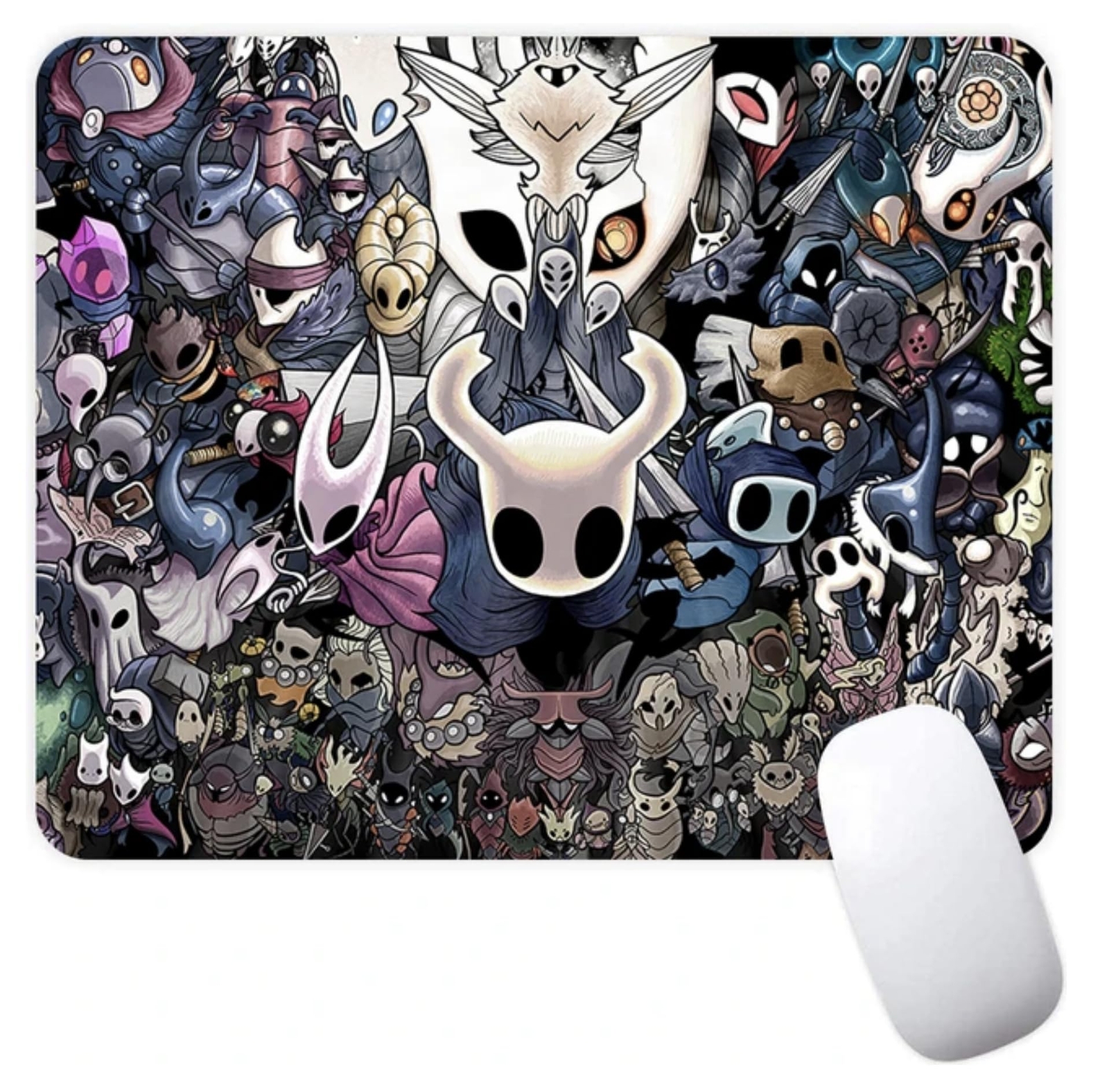 Hollow Knight Metroidvania Video Game Non-Slip Mousepad Computer Mouse Pad