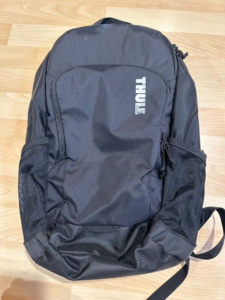 Thule Achiever 15” Model Laptop Black Backpack Business Style Travel Sport 24L
