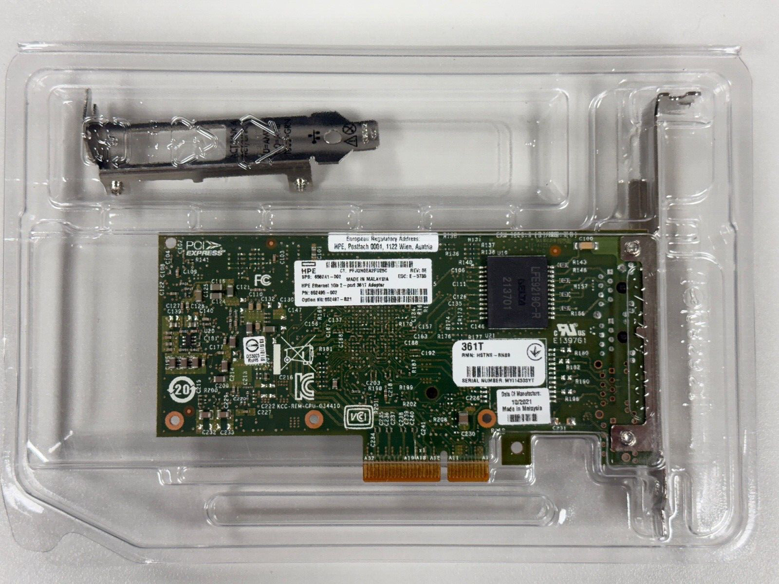 HPE Ethernet Adapter 652497-B21