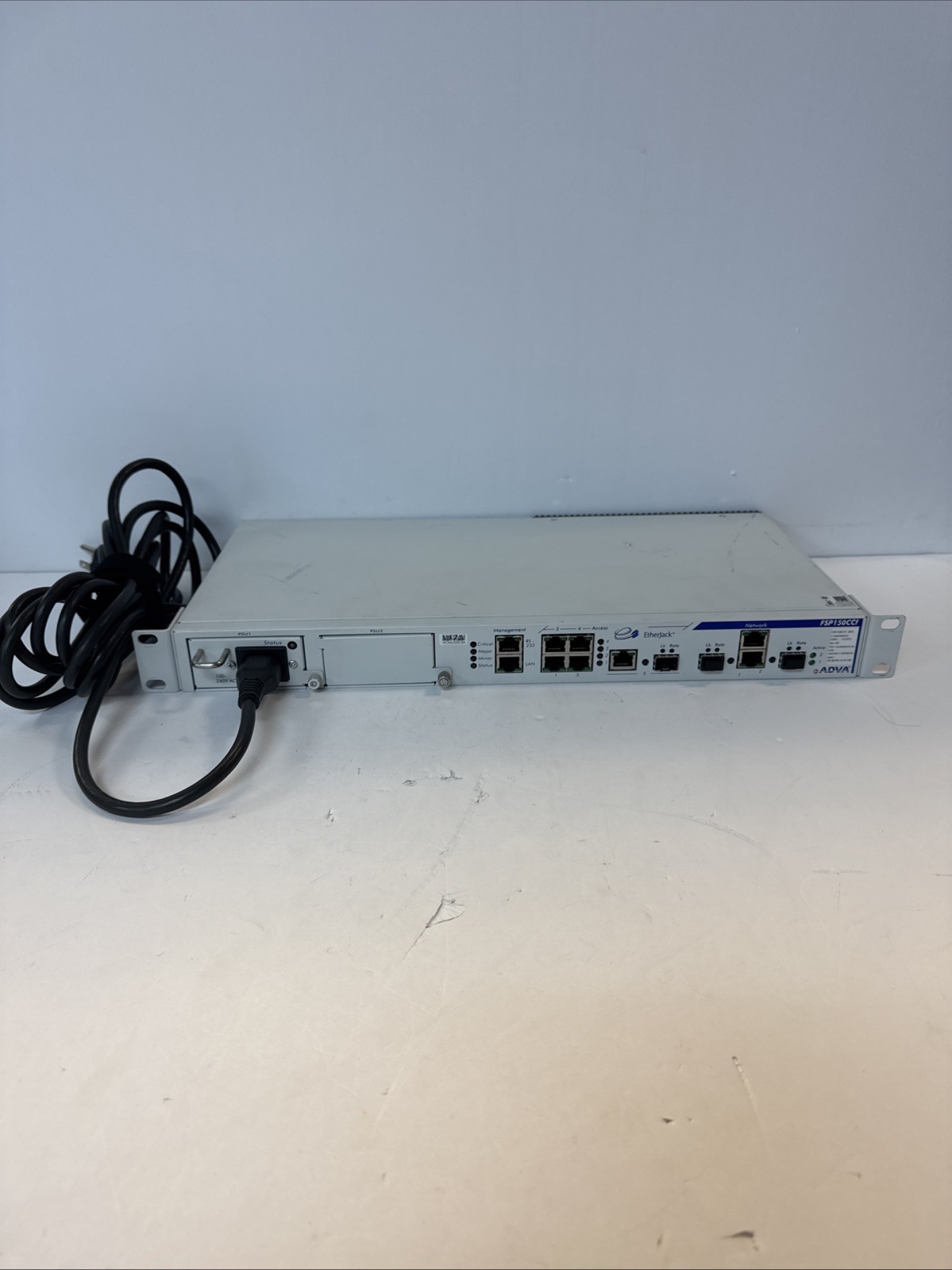ADVA FSP150CCf Ethernet Switch Carrier Extension (FSP150CCF-825). Tested