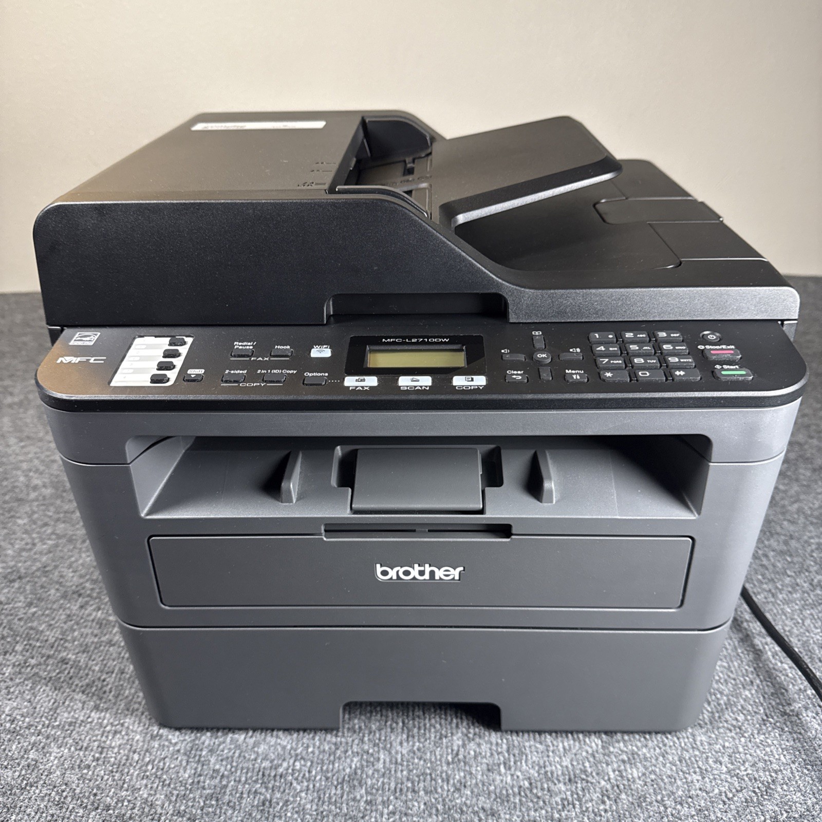 Brother MFC-L2710DW Multi Function Printer Full Toner & Drum Fax Scan Copy Print