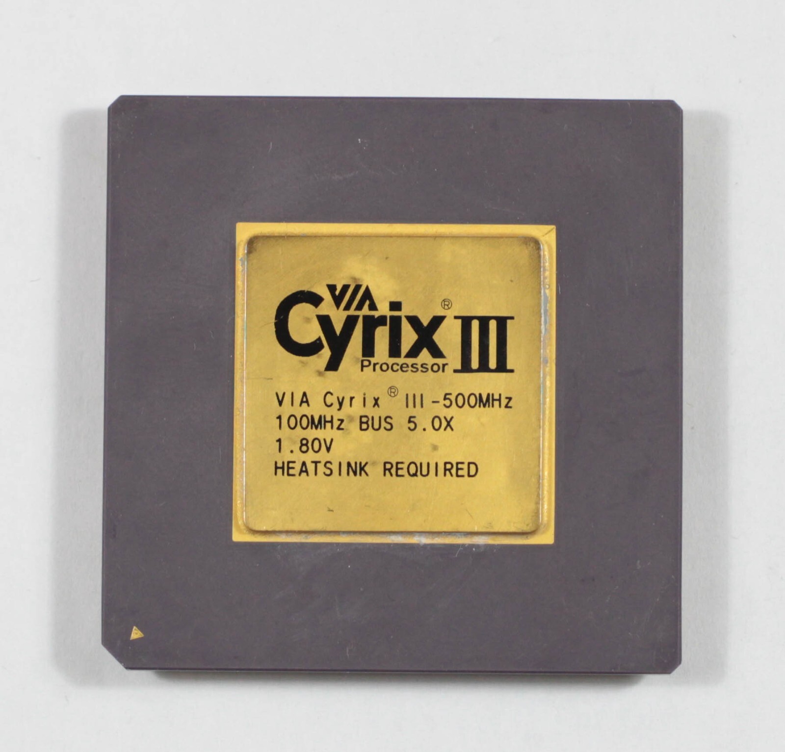 Socket 370 CPU - VIA Cyrix III 500MHz - Samuel - TESTED - NO TARIFF