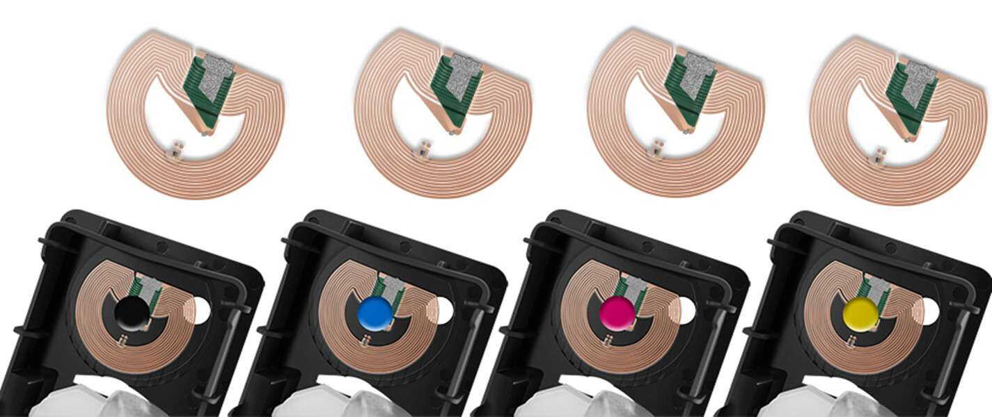 4PC Ink Cartridge Chip For Riso 3050 7050 9050 Inkjet Printer