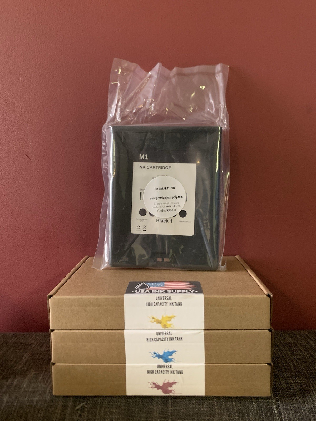 iJetColor Compatible CYMK High Capacity MemJet Ink Tank